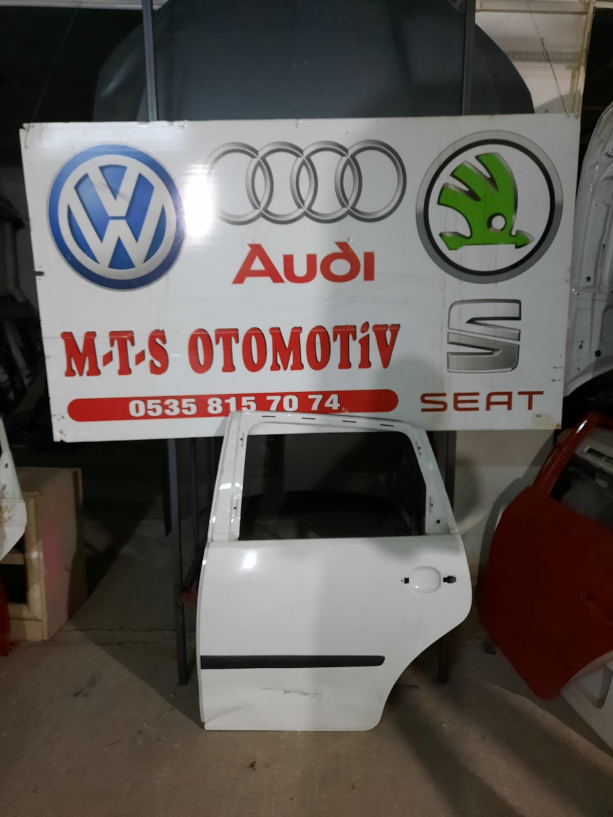 Volkswagen polo sol arka kapı 2005-2009